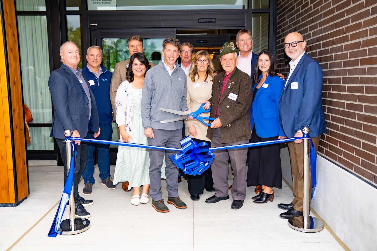 Ribbon Cutting GSI Team